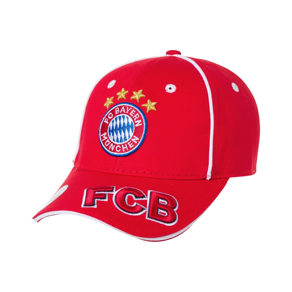 Kappe schwarz FCB FC Bayern München  Basecap Cap Schildmütze plus Lesezeich