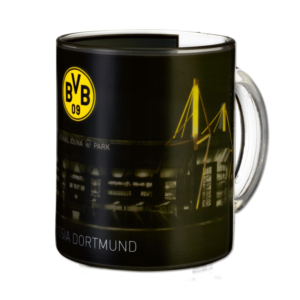 Zauberglas Kaffeetasse Mug BVB 09 L Borussia Dortmund Tasse