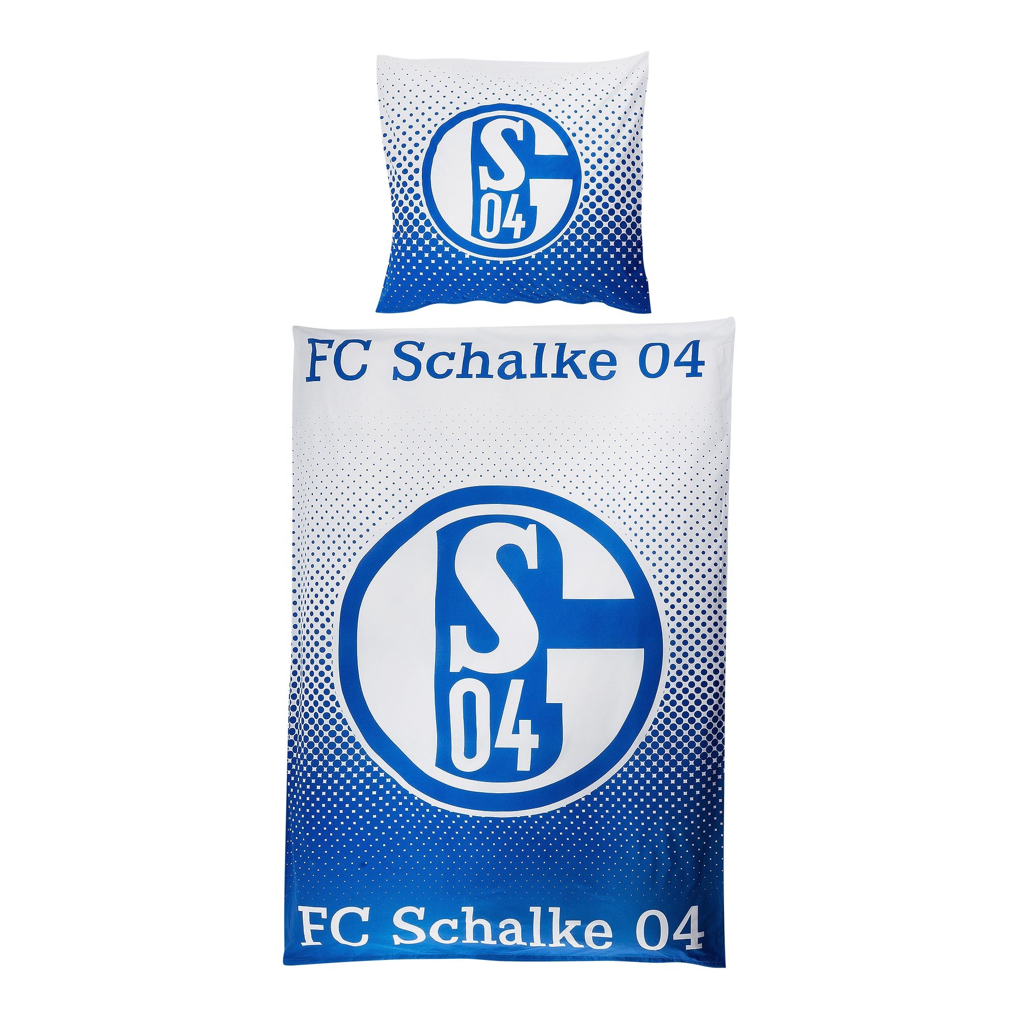 Eintracht Braunschweig Bettw/äsche 135 x 200 cm Blau Logo Baumwolle