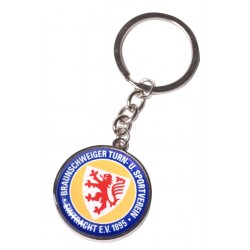 Eintracht Braunschweig Schlüsselanhänger Logo rund, Anhänger, Keychain BTSV - plus Lesezeichen Wir lieben Fußball