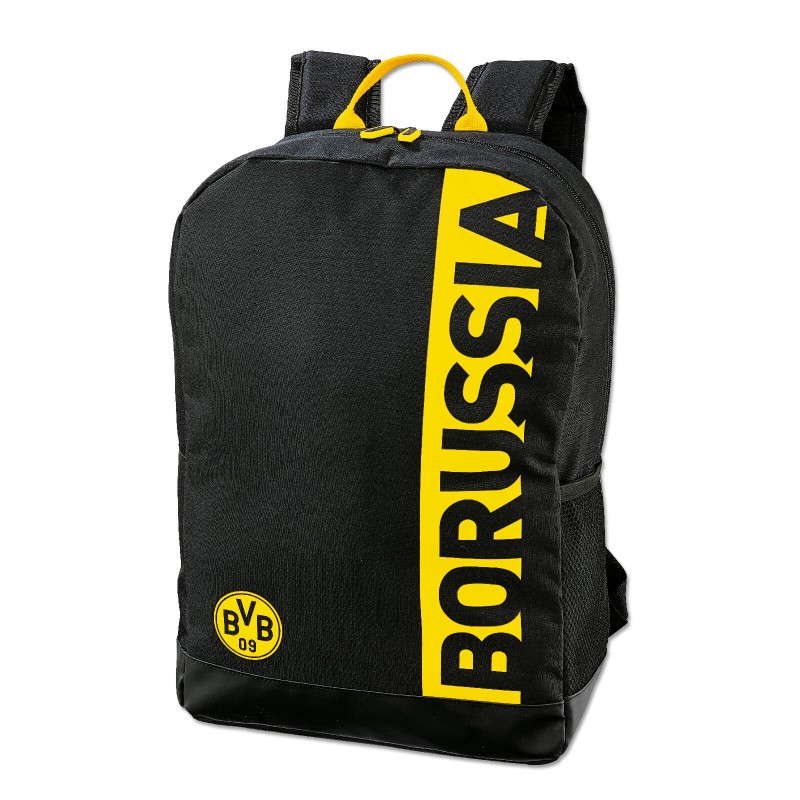 Borussia Sportrucksack Backpack schwarz/gelb BVB 09 Borussia Dortmund Rucksack Plus Lesezeichen I Love Dortmund 