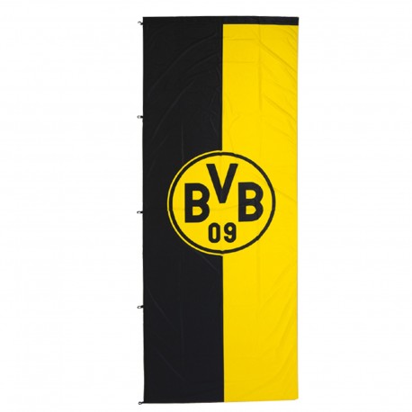 BVB-Hissfahne im Hochformat Borussia Dortmund 100x200 cm 