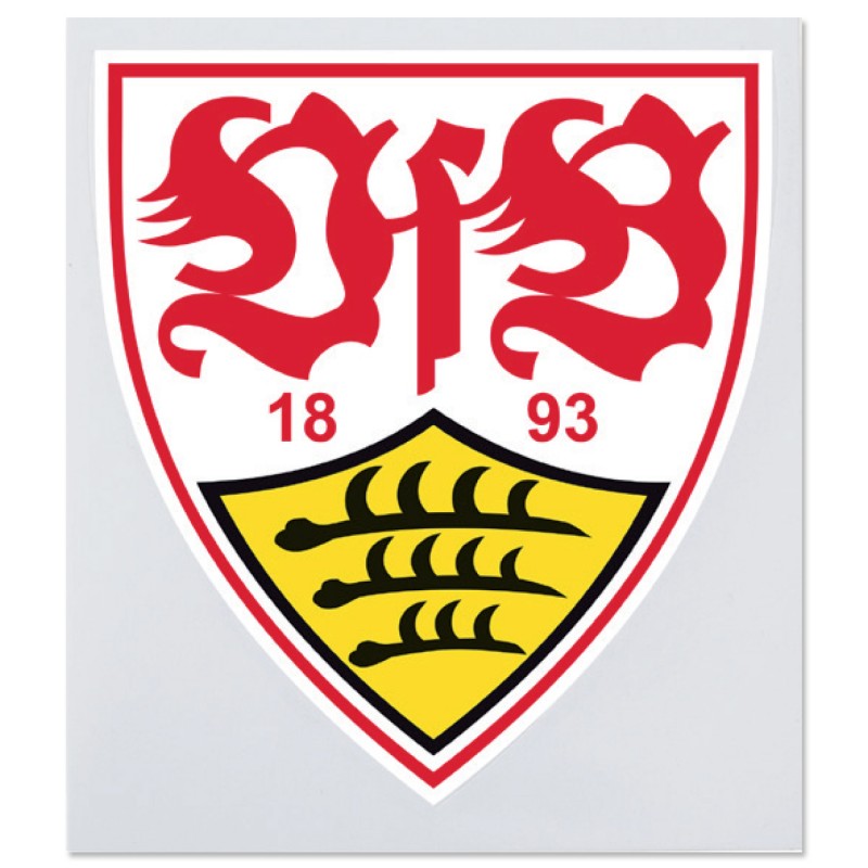 Vfb Stuttgart Sticker Wappen 8 X 9 Cm Autoaufkleber Aufkleber L New Fancorner
