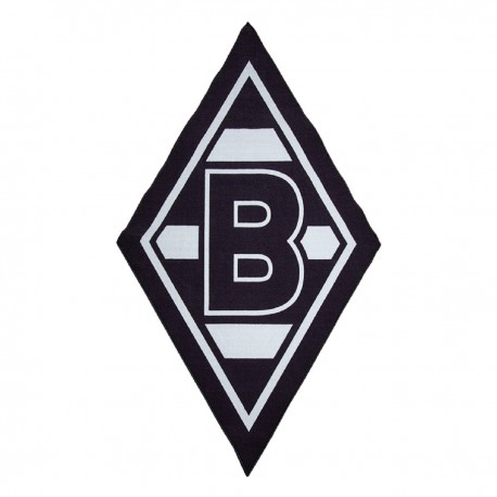 Borussia Mönchengladbach Fan-Teppich - Raute - Teppich BMG - plus Lesezeichen I Love Mönchengladbach