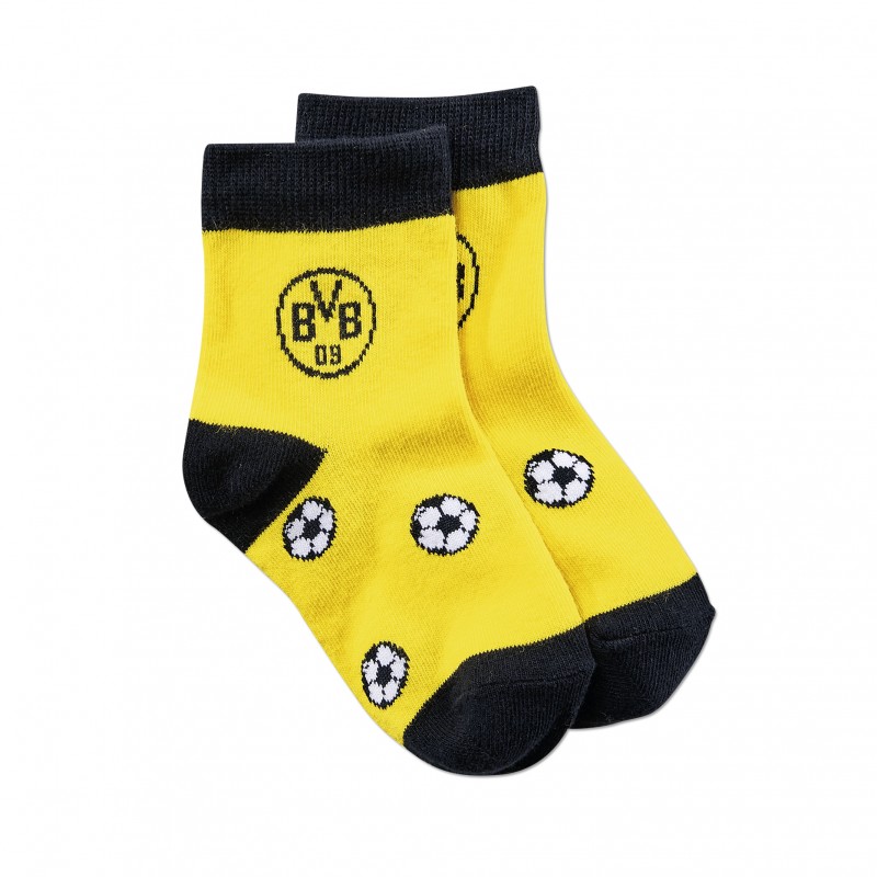 BVB-Kindersocken 2er-Pack Borussia Dortmund 