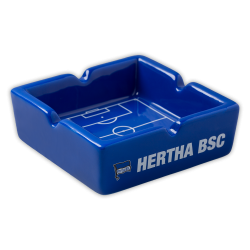 Hertha BSC Berlin Aschenbecher - blau - Ascher Ashtray Keramik