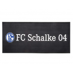 FC Schalke 04 Thekenauflage, Abtropfmatte, Barauflage S04 - plus Lesezeichen I love Gelsenkirchen