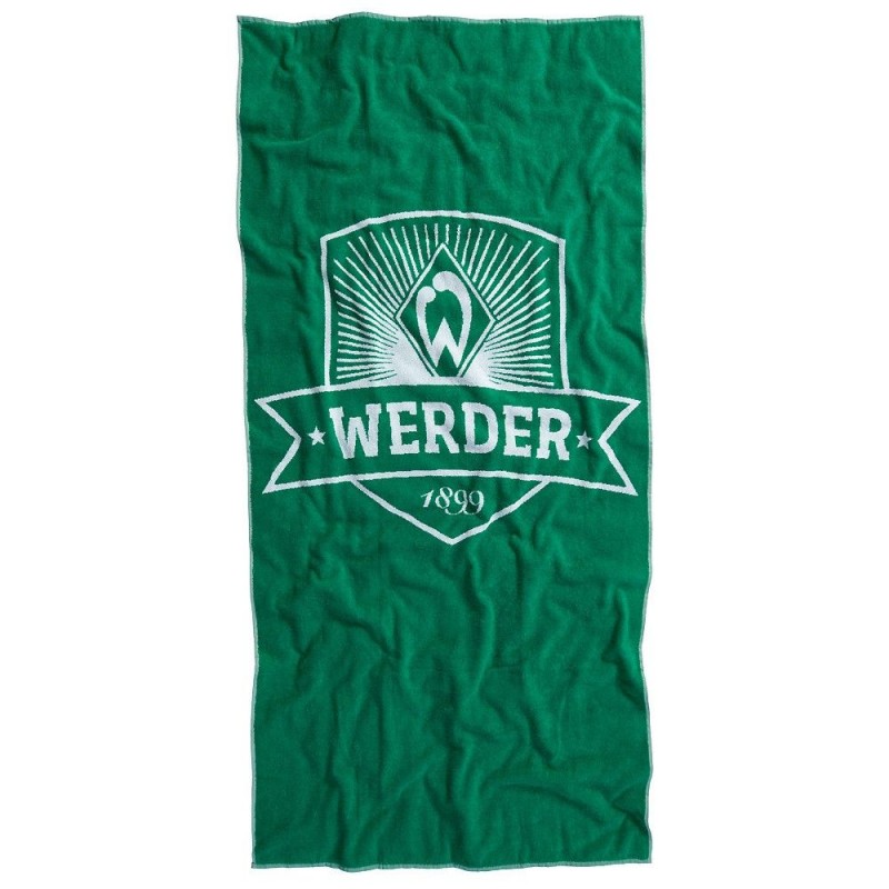 Wappen Duschtuch 90 x 180 cm towel SV Werder Bremen Badetuch Handtuch grün 