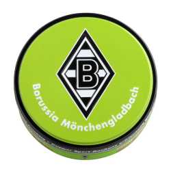Borussia Mönchengladbach Bonbons in dekorativer Metalldose BMG - plus Lesezeichen Wir lieben Fußball