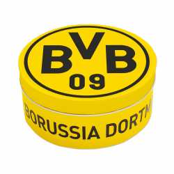Borussia Dortmund Bonbons in dekorativer Metalldose 