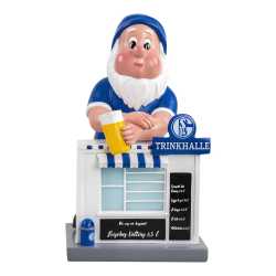 FC Schalke 04 Gartenzwerg - Trinkhalle - S04 Zwerg