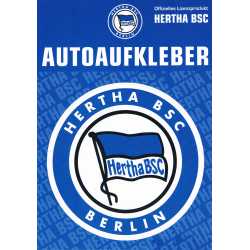 Hertha BSC Berlin Autoaufkleber - Logo XXL 