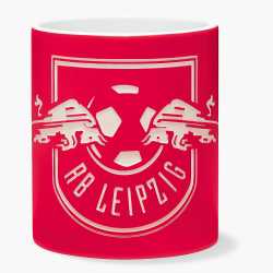 RB Leipzig  Tasse Logo sandgestrahlt