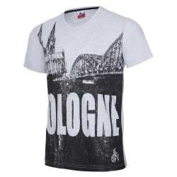 1. FC Köln Herren T-Shirt - Hohenzollernbrücke - Shirt diverse Größen