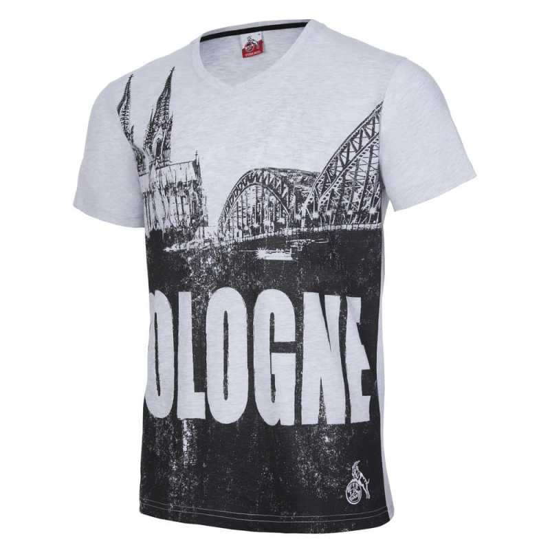 Vereinsstr FC Köln Herren T-Shirt - schwarz Shirt div + L 1 Größen 