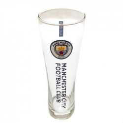 Manchester City F.C. Pilsglas - Logo farbig - Bierglas Glas