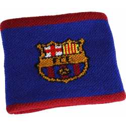 FC Barcelona Schweißband - Logo - blau 
