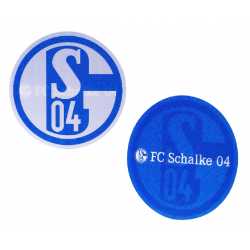 FC Schalke 04 Aufkleber Lentikular 1 - Logo & Schriftzug