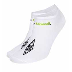 Borussia Mönchengladbach Sneaker Socken - 2er Set - weiß Sneakersocken BMG