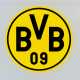 Borussia Dortmund - Wanduhr Südtribüne - Uhr BVB 09