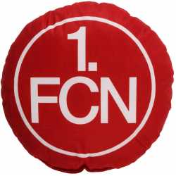 1. FC Nürnberg Kissen Logo rund