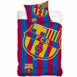 FC Barcelona Bettwäsche - Big Logo schräg - 135 x 200