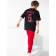 FC Bayern München Kinder T-Shirt - Joshua Kimmich - schwarz FCB Shirt Kids