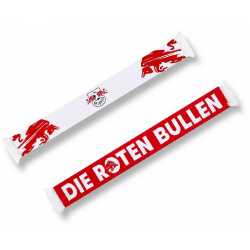 RB Leipzig Strickschal - Dynamische Bullen - weiß Schal Fanschal scarf RBL