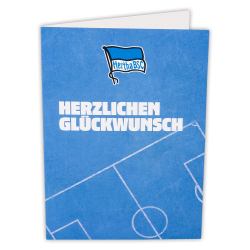 Hertha BSC Berlin Karte Herzlichen Glückwunsch