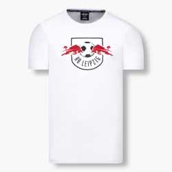 RB Leizig Club T-Shirt - Logo weiß - 