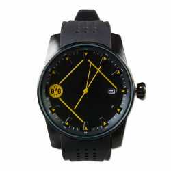 Borussia Dortmund Herren Uhr - Pylonen - Analog BVB-Armbanduhr schwarz BVB 09