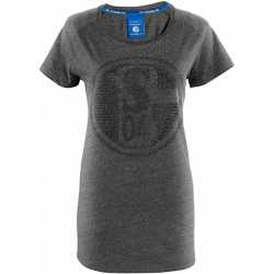 FC Schalke 04 Damen T-Shirt - Signet - anthrazit Shirt S04