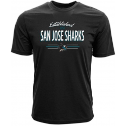 Levelwear NHL San Jose Sharks T-Shirt - Crowned  - schwarz Shirt