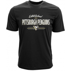 Levelwear NHL Pittsburgh Penguins T-Shirt - Crowned  - schwarz Shirt