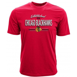 Levelwear NHL Chicago Blackhawks T-Shirt - Crowned  - rot Shirt
