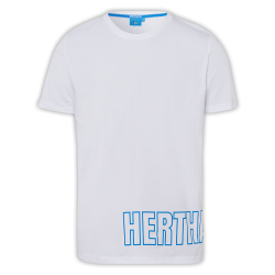 Hertha BSC Berlin T-Shirt - HERTHA - weiß Shirt - Plus Lesezeichen I love Berlin