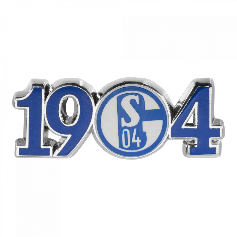 Schalke 04  Button zum Anstecken mit Nadel 3 cm  siehe Bild 