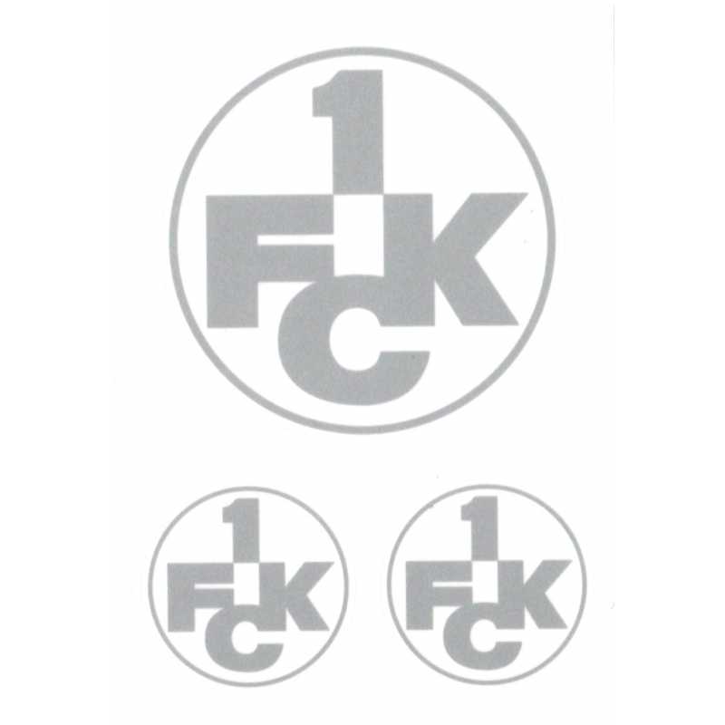 FCK Kaiserslautern Aufkleber Gemisch Ungeklebt 200 x 1 