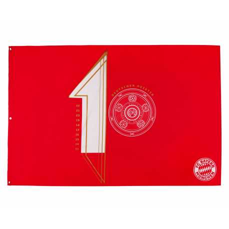 FC Bayern München Hissflagge - Deutscher Serienmeister - 180 x 120 cm Hissfahne Flagge Fahne FCB