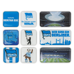 Hertha BSC Berlin Magnet 9er Set