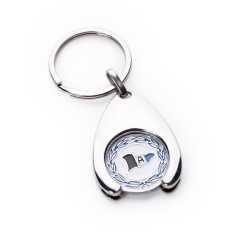 DSC ARMINIA BIELEFELD Schlüsselanhänger mit Einkaufschip Anhänger Chip