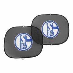 FC Schalke 04 Sonnenblende 2er Set Sichtschutz