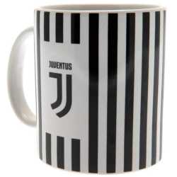 Juventus Turin Tasse - Stripes - schwarz-weiß Kaffeetasse Streifen