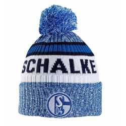 FC Schalke 04 Bommelmütze königsblau meliert