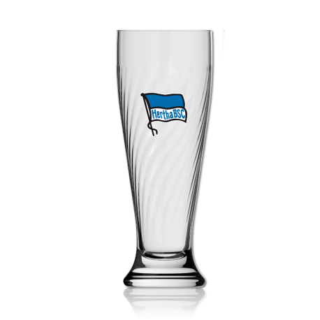 Hertha BSC Bierglas Weizenglas "Logo" 