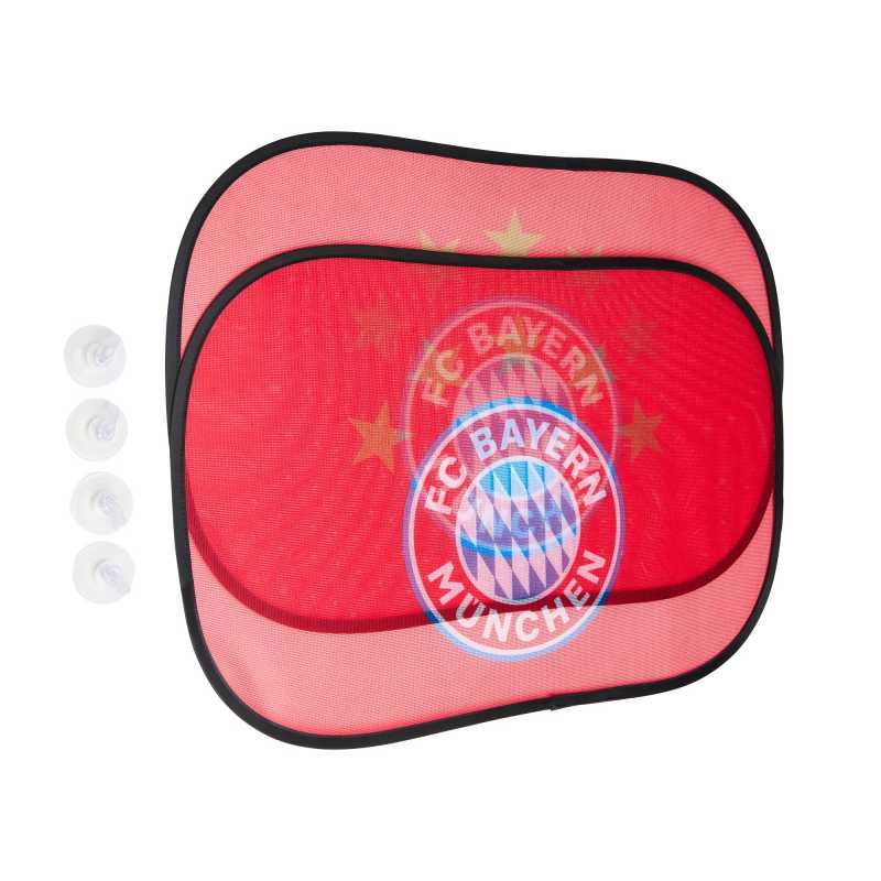 FC Bayern München Sonnenblende 2er Set Sichtschutz Blendschutz FCB