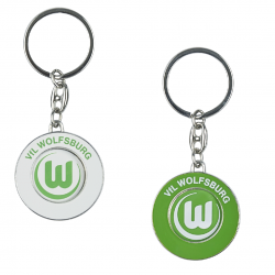 VfL Wolfsburg Schlüsselanhänger - Einkaufschip - Anhänger Keychains