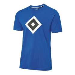 Hamburger SV T-Shirt - Raute blau - Gr. S  HSV Shirt