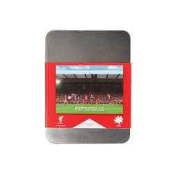 FC Liverpool Puzzle Anfield Road Stadion Puzzle in der Metallbox LFC