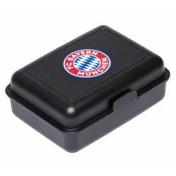 FC Bayern München Brotdose schwarz Lunchbox Frühstücksbox Vorratsdose FCB